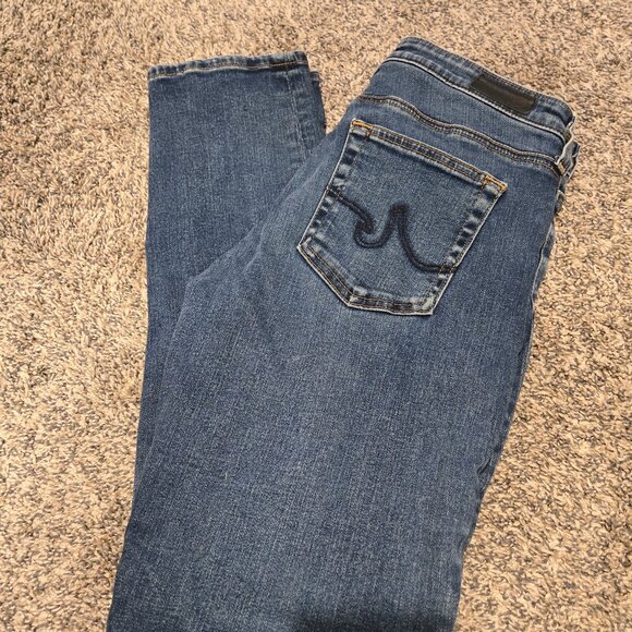 Adriano Goldschmied Prima Ankle Jeans Medium Blue 28 - Picture 1 of 4